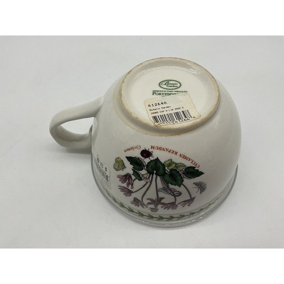 Port Meiron Botanic Garden Jumbo Cup with Lid 20 Oz Cyclamen Motif Drinkware - Picture 13 of 14